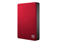 Seagate Backup Plus STDR4000902 - Disque dur - 4 To - externe (portable) - USB 3.0 - rouge STDR4000902