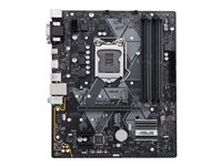 ASUS PRIME B360M-A - Carte-mère - micro ATX - Socket LGA1151 - B360 - USB 3.1 Gen 1, USB 3.1 Gen 2, USB-C Gen1 - Gigabit LAN - carte graphique embarquée (unité centrale requise) - audio HD (8 canaux) PRIME B360M-A