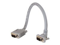 C2G Premium SXGA 90° Up Angled - Câble VGA - HD-15 (VGA) (M) pour HD-15 (VGA) (M) - 1 m - connecteur à 90° 81041