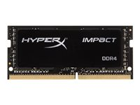 HyperX Impact - DDR4 - module - 8 Go - SO DIMM 260 broches - 2400 MHz / PC4-19200 - CL14 - 1.2 V - mémoire sans tampon - non ECC HX424S14IB2/8