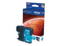 Brother LC1100HYC - À rendement élevé - cyan - original - cartouche d'encre - pour Brother DCP-6690CW, MFC-5890CN, MFC-5895CW, MFC-6490CW, MFC-6890CDW; Justio MFC-5890CN LC1100HYC