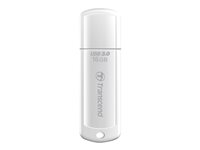 Transcend JetFlash 730 - Clé USB - 16 Go - USB 3.0 - blanc TS16GJF730