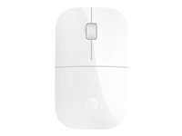 HP Z3700 - Souris - LED bleue - sans fil - 2.4 GHz - récepteur sans fil USB - blanc - pour Pavilion 24, 27, 32, 510, 590, 595, TP01 V0L80AA