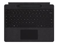 Microsoft Surface Pro X Signature Keyboard with Slim Pen Bundle - clavier - avec trackpad - français - noir QJV-00004
