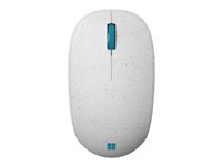 Microsoft Ocean Plastic Mouse - Souris - optique - 3 boutons - sans fil - Bluetooth 5.0 LE - coquillage - Pour la vente au détail - boîte I38-00014