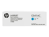 HP 305A - Cyan - originale - LaserJet - cartouche de toner (CE411AC) Contract - pour LaserJet Pro 400 M451dn, 400 M451dw, 400 M451nw, MFP M375nw, MFP M475dn, MFP M475dw CE411AC