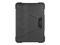 Targus Pro-Tek Rotating - Protection à rabat pour tablette - robuste - polyuréthane - noir - 11" - pour Apple 11-inch iPad Pro (1ère génération, 2e génération) THZ743GL