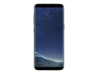 Samsung Galaxy S8 - 4G smartphone - RAM 4 Go / Mémoire interne 64 Go - microSD slot - écran OEL - 5.8" - 2960 x 1440 pixels - rear camera 12 MP - front camera 8 MP - noir minuit SM-G950FZKAXEF