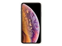 Apple iPhone XS - Smartphone - double SIM - 4G Gigabit Class LTE - 256 Go - GSM - 5.8" - 2436 x 1125 pixels (458 ppi) - Super Retina HD - 2x caméras arrière (2x front cameras) - or MT9K2ZD/A