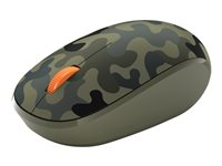 Microsoft Bluetooth Mouse - Forest Camo Special Edition - souris - optique - 3 boutons - sans fil - Bluetooth 5.0 LE 8KX-00028