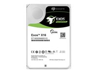 Seagate Exos X16 ST12000NM002G - Disque dur - 12 To - interne - SAS 12Gb/s - 7200 tours/min - mémoire tampon : 256 Mo ST12000NM002G