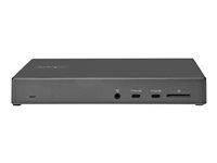 StarTech.com Dock USB-C - Station d'accueil USB Type C Triple Écrans 4K - Alimentation 100W - DP 1.4 Alt Mode & DSC, 2x DisplayPort 1.4/HDMI 2.0 - 6xUSB (2x 10Gbps) - Windows/Chrome (DK31C2DHSPDUE) - Station d'accueil - USB-C - HDMI, 2 x DP - 1GbE - 100 Watt DK31C2DHSPDUE