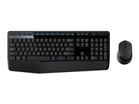 Logitech Wireless Combo MK345 - Ensemble clavier et souris - sans fil - 2.4 GHz - Tchèque 920-008351