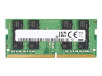 HP - DDR4 - module - 4 Go - SO DIMM 260 broches - 3200 MHz / PC4-25600 - 1.2 V - mémoire sans tampon - non ECC - promo - pour Elite Slice G2 (SODIMM); EliteDesk 705 G5 (SODIMM); EliteOne 800 G5 , 800 G6, 800 G8; ProDesk 400 G5 (SODIMM), 400 G6 (SODIMM), 600 G5 (SODIMM), 600 G6 (SODIMM); ProOne 400 G6, 440 G6, 600 G6 13L79AT