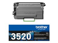 Brother TN3520 - Noir - original - cartouche de toner - pour Brother HL-L6400, MFC-L6900, MFC-L6970 TN3520