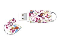 Integral Xpression Pattern Birds - Clé USB - 8 Go - USB 2.0 INFD8GBXPRBIR