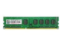 Transcend - DDR3 - module - 8 Go - DIMM 240 broches - 1600 MHz / PC3-12800 - CL11 - 1.5 V - mémoire sans tampon - non ECC - pour ASUS MAXIMUS V FORMULA, MAXIMUS V FORMULA/ THUNDERFX; Dell OptiPlex 90XX; Gigabyte GA-E350 TS1GLK64V6H