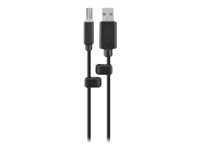 Belkin Common Access Card USB Cable - Câble USB - USB (M) pour USB type B (M) - 1.8 m - B2B - pour P/N: F1DN102KVM-UN-3, F1DN104F-3, F1DN104KVM-UN-3, F1DN202KVM-UN-3, F1DN204KVM-UN-3 F1D9013B06