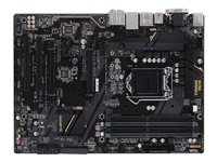 Gigabyte GA-Z270-HD3P - 1.0 - carte-mère - ATX - Socket LGA1151 - Z270 - USB 3.1 Gen 1, USB-C Gen2, USB 3.1 Gen 2 - Gigabit LAN - carte graphique embarquée (unité centrale requise) - audio HD (8 canaux) GA-Z270-HD3P