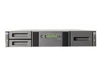 HPE StoreEver MSL2024 Ultrium 15000 - Bibliothèque de bandes - 144 To / 360 To - logements : 24 - LTO Ultrium (6 To / 15 To) - Ultrium 7 - nombre maximum de lecteurs : 2 - SAS-2 - rack-montable - 2U - lecteur de codes barres, chiffrement - Top Value Lite P9G69A