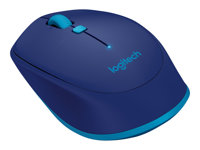 Logitech M535 - Souris - optique - sans fil - Bluetooth 3.0 - bleu 910-004531