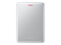 BUFFALO MiniStation SSD-PUSU3 - Disque SSD - 960 Go - externe (portable) - USB 3.1 Gen 2 - argent SSD-PUS960U3S-EU