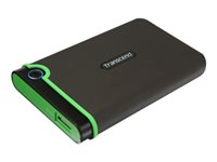 Transcend StoreJet 25MC - Disque dur - 2 To - externe (portable) - 2.5" - USB 3.1 Gen 1 - gris de fer TS2TSJ25MC